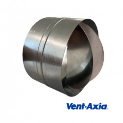 Spring Loaded Backdraft Shutter - 150mm