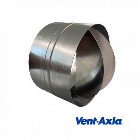 Spring Loaded Backdraft Shutter - 125mm