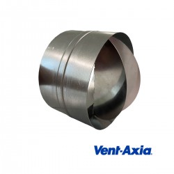 Spring Loaded Backdraft Shutter - 100mm